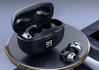 EARBUDS HIFI BASS Air Pod Écouteurs à pince sans fil avec affichage numérique