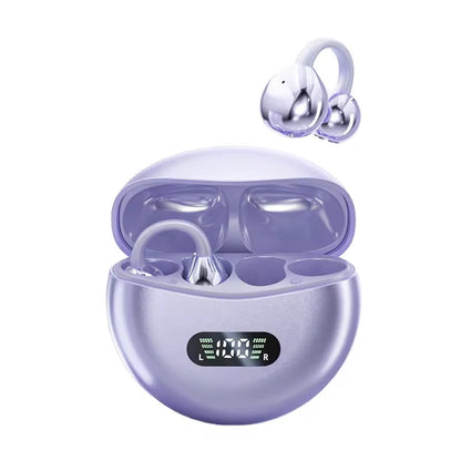 TWS BT Free Clip Air Pod Écouteurs à pince sans fil avec affichage numérique