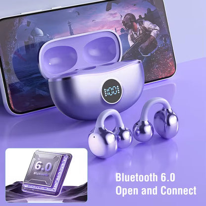 EARBUDS HIFI BASS Air Pod Écouteurs à pince sans fil avec affichage numérique