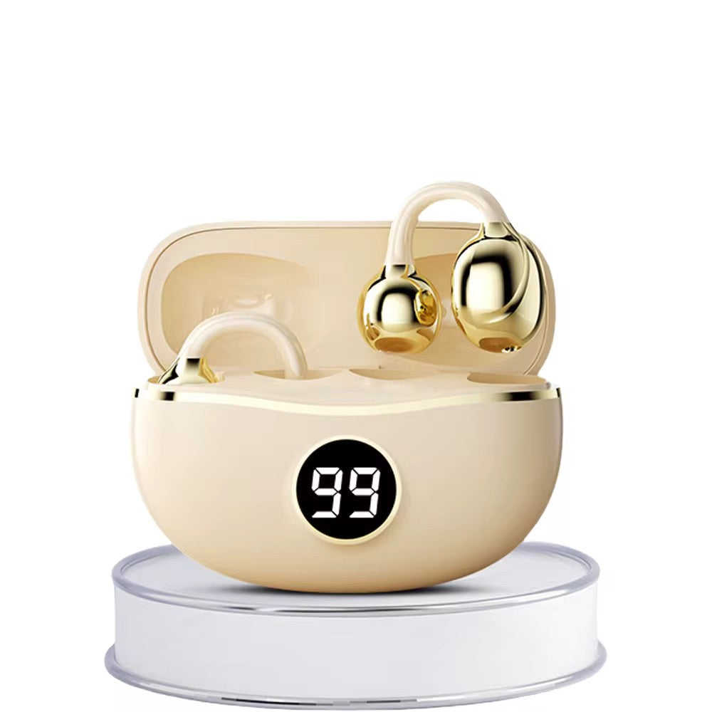 EARBUDS HIFI BASS Air Pod Écouteurs à pince sans fil avec affichage numérique