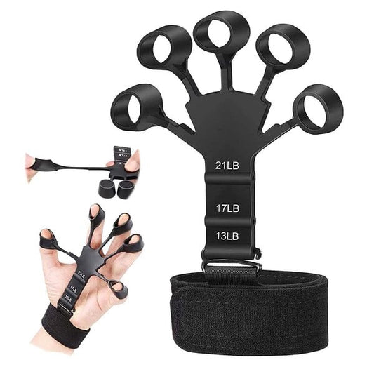 Gripster Exerciseur de doigts en silicone pour augmenter la prise en main et l'escalade pour soulager l'arthrite