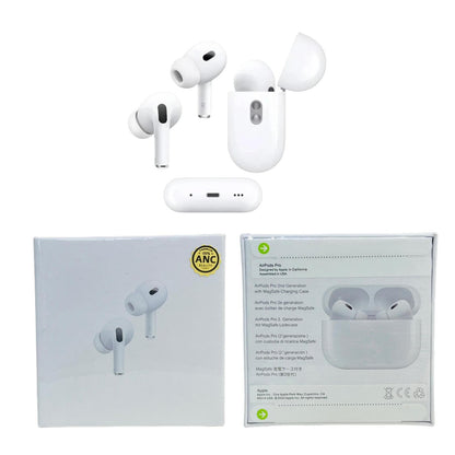 Apple AirPods Pro 2ème generation (2023) avec boitier de charge MagSafe USB-C (MTJV3) - Apple